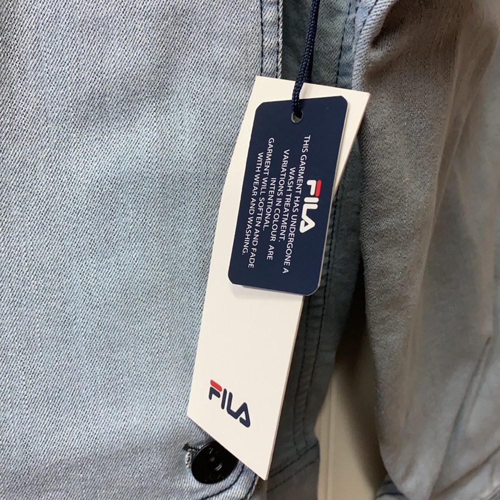 Fila Washington Denim Jacket XL New NWT - Picture 6 of 12